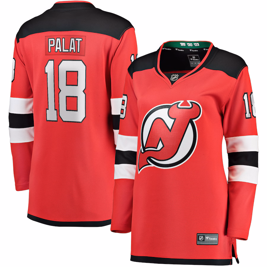 Women's New Jersey Devils Ondrej Palat Fanatics Red Home Breakaway Player Jersey - U-jersey