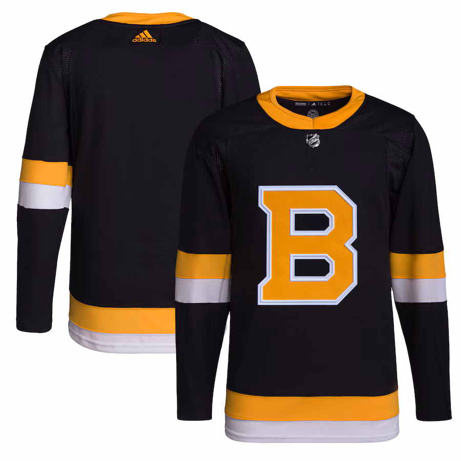 Men's Boston Bruins adidas Black Alternate Primegreen Authentic Jersey - U-jersey
