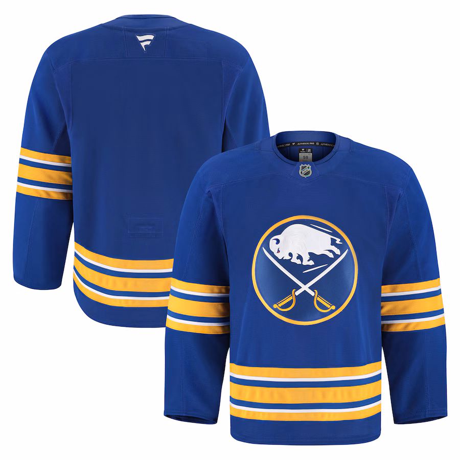 Men's Buffalo Sabres Fanatics Royal Home Authentic Pro Jersey - U-jersey