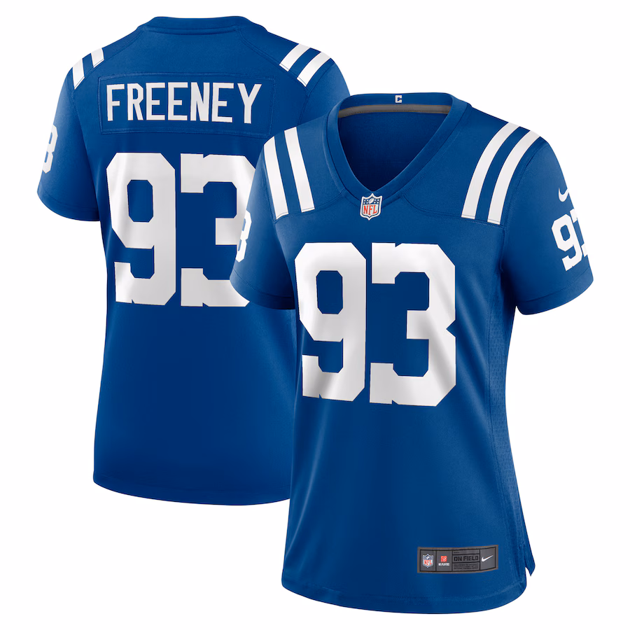 Women's Indianapolis Colts Dwight Freeney Nike Royal Team Retired Player Game Jersey - U-jersey