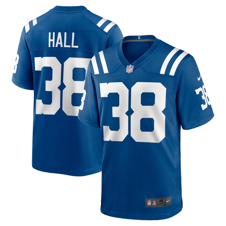 Men's Indianapolis Colts Darren Hall Nike Royal Game Jersey - U-jersey