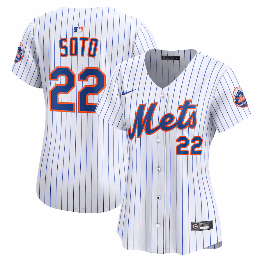 Women's New York Mets Juan Soto Nike White Home Limited Player Jersey - U-jersey