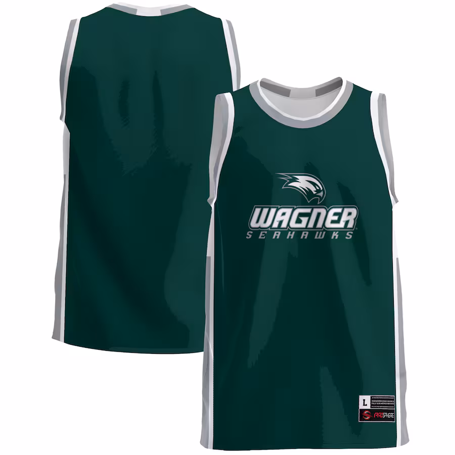 Men's GameDay Greats  Green Wagner College Seahawks  Lightweight Basketball Jersey - U-jersey