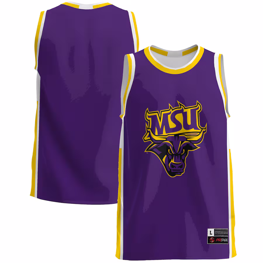 Men's GameDay Greats  Purple Minnesota State Mavericks  Lightweight Basketball Jersey - U-jersey