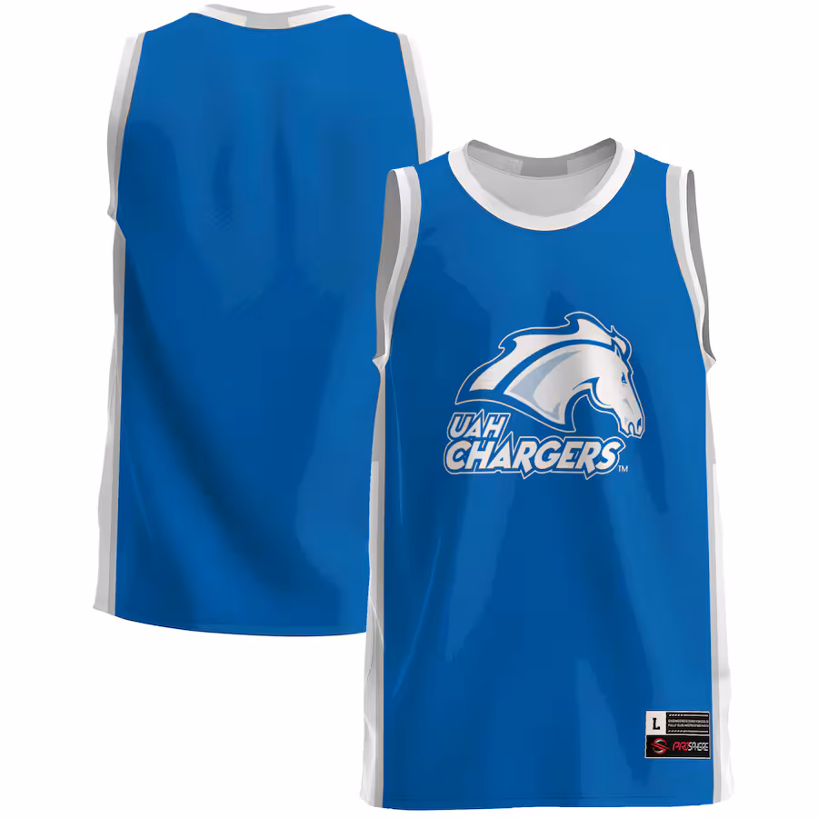 Men's GameDay Greats  Royal UAH Chargers  Lightweight Basketball Jersey - U-jersey