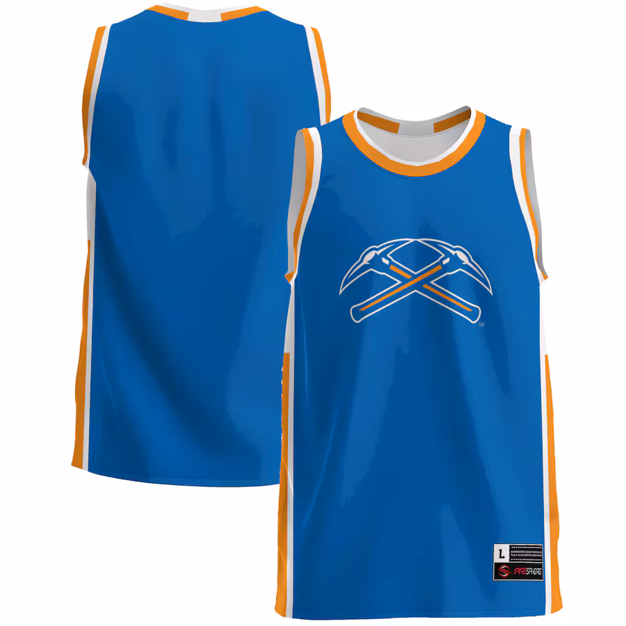 Men's GameDay Greats  Blue Wisconsin-Platteville Pioneers  Lightweight Basketball Jersey - U-jersey