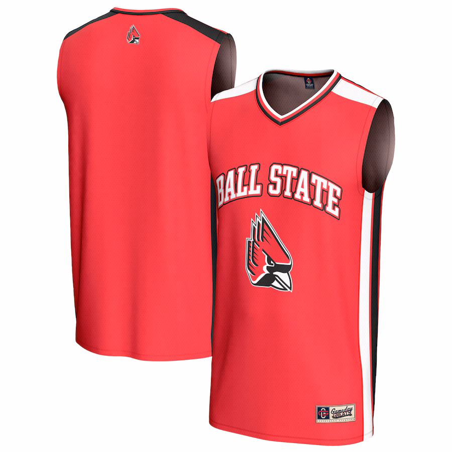 Unisex GameDay Greats Cardinal Ball State Cardinals Spirit Basketball Jersey - U-jersey