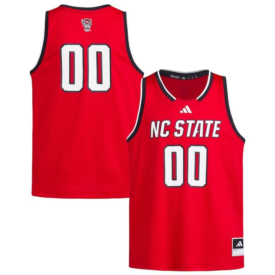 Youth adidas #00 Red NC State Wolfpack Swingman Jersey - U-jersey