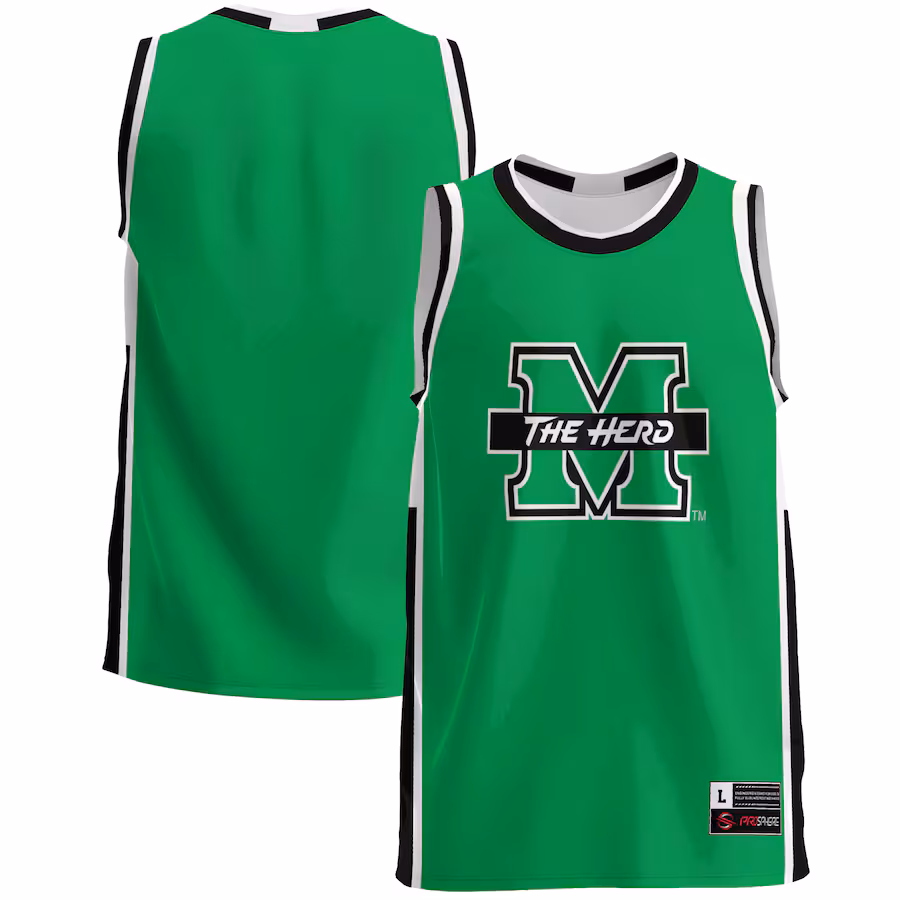 Men's GameDay Greats  Green Marshall Thundering Herd  Lightweight Basketball Jersey - U-jersey