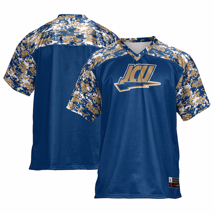 Men's GameDay Greats Blue John Carroll University Blue Streaks Football Jersey - U-jersey