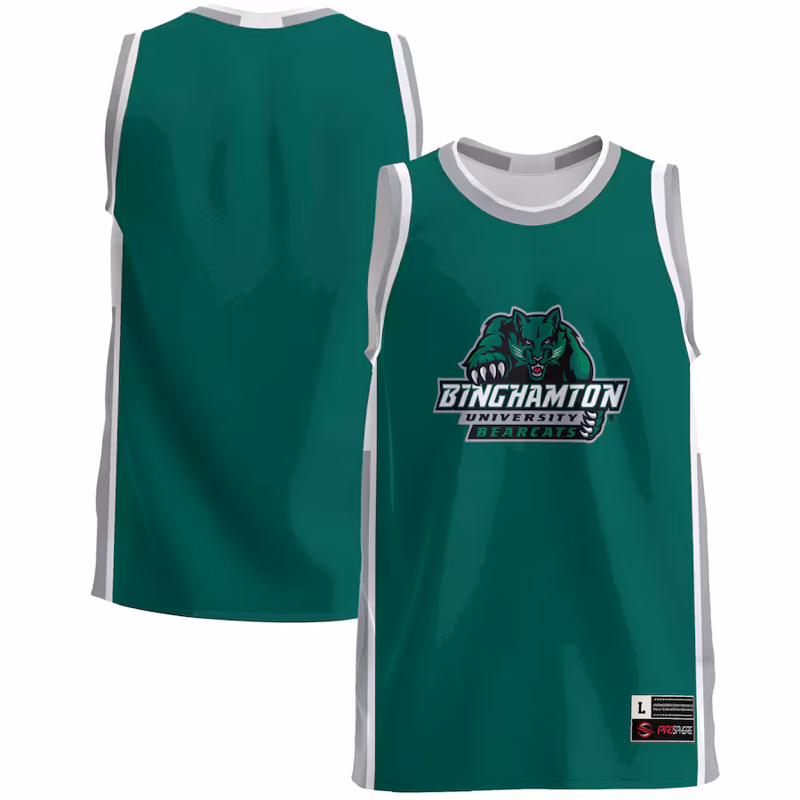 Men's GameDay Greats  Green Binghamton Bearcats  Lightweight Basketball Jersey - U-jersey