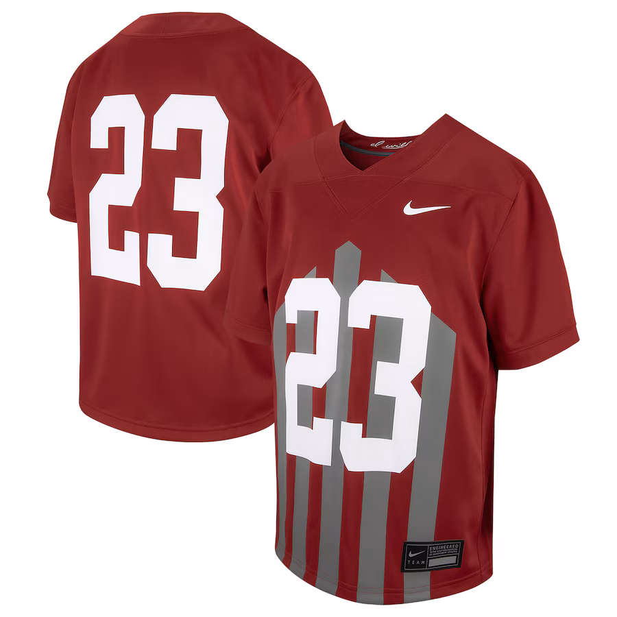 Youth Nike # Cardinal Iowa State Cyclones Football Game Jersey - U-jersey