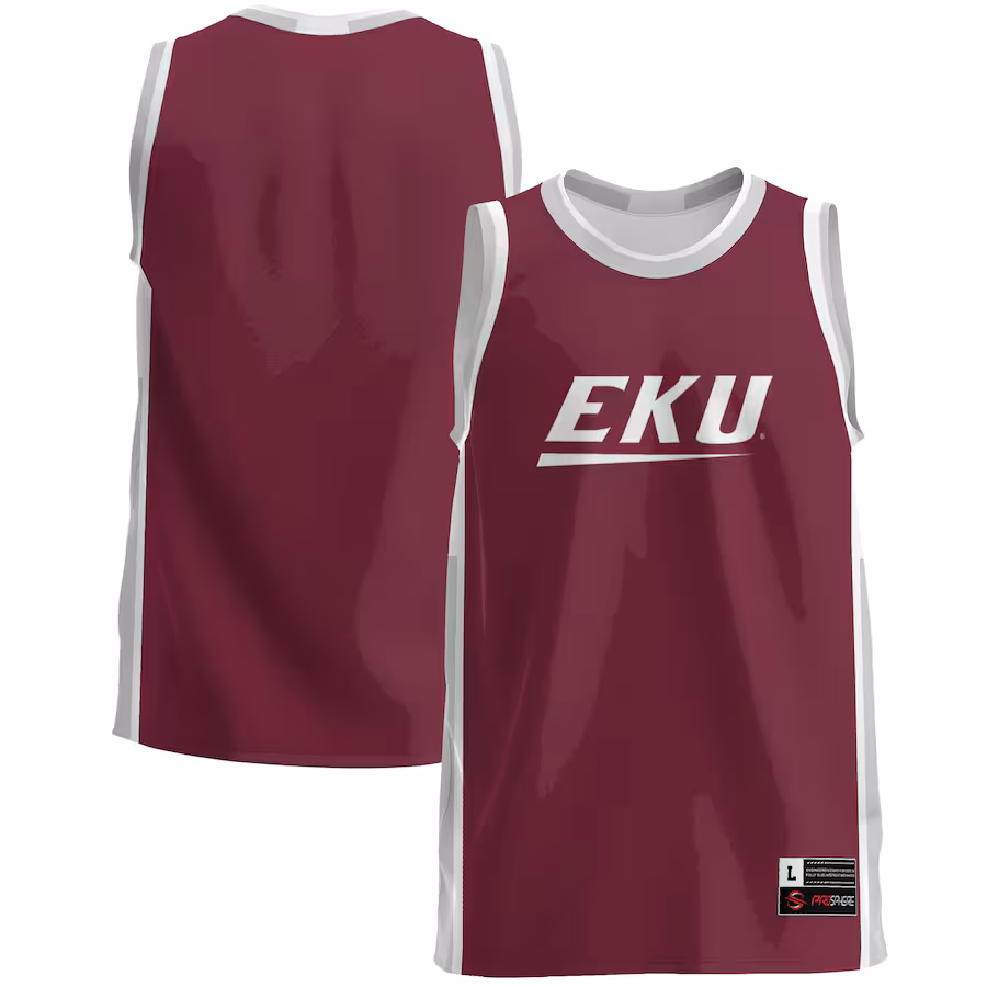 Men's GameDay Greats  Maroon Eastern Kentucky Colonels  Lightweight Basketball Jersey - U-jersey