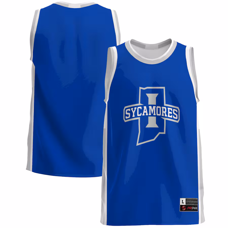 Men's GameDay Greats  Royal Indiana State Sycamores  Lightweight Basketball Jersey - U-jersey