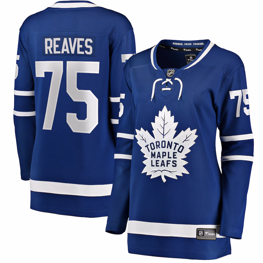 Women's Toronto Maple Leafs Ryan Reaves Fanatics Blue Home Breakaway Player Jersey - U-jersey