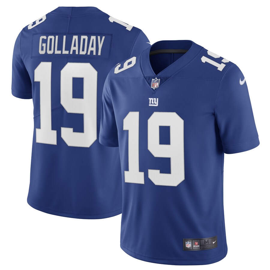 Men's New York Giants Kenny Golladay Nike Royal Vapor Limited Jersey - U-jersey