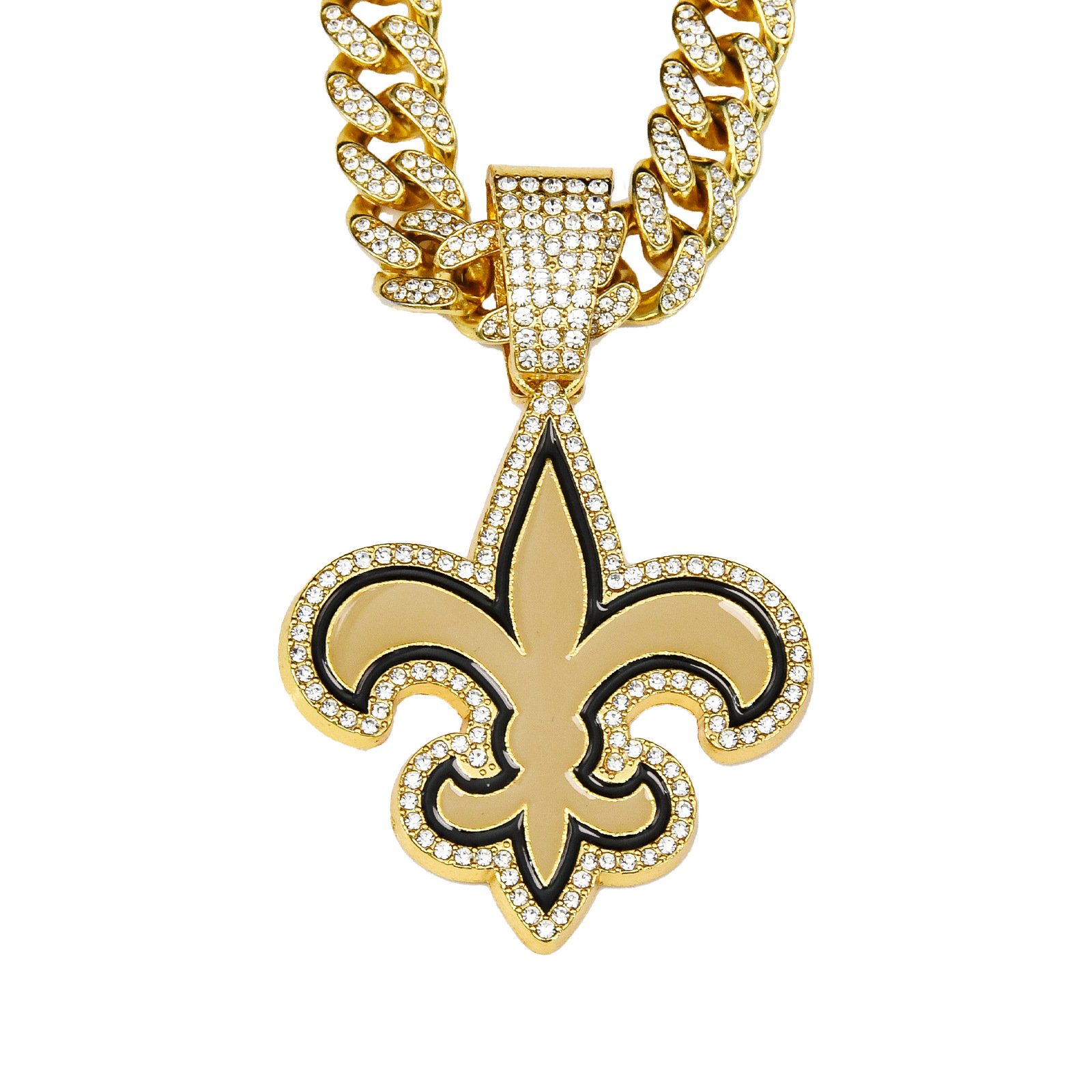 New Orleans Saints Fan Necklace - U-jersey