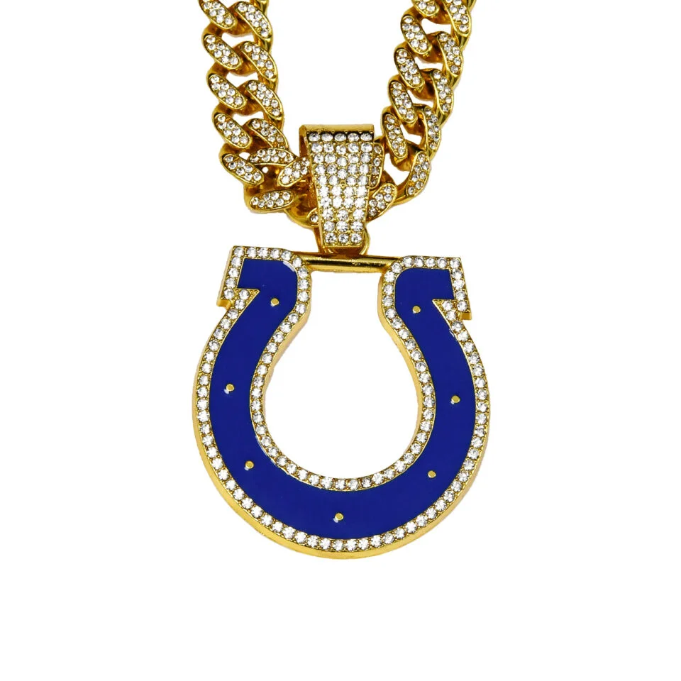 Indianapolis Colts Fan Necklace - U-jersey