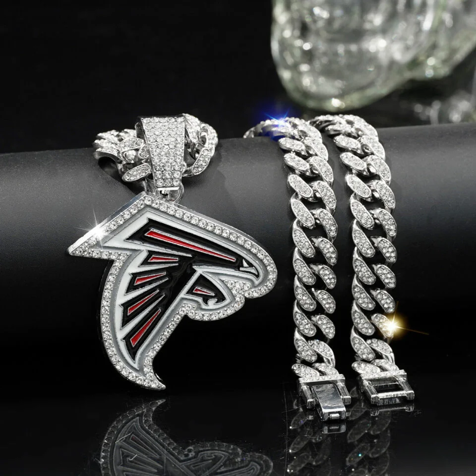 Atlanta Falcons Football Necklace for Fans - U-jersey