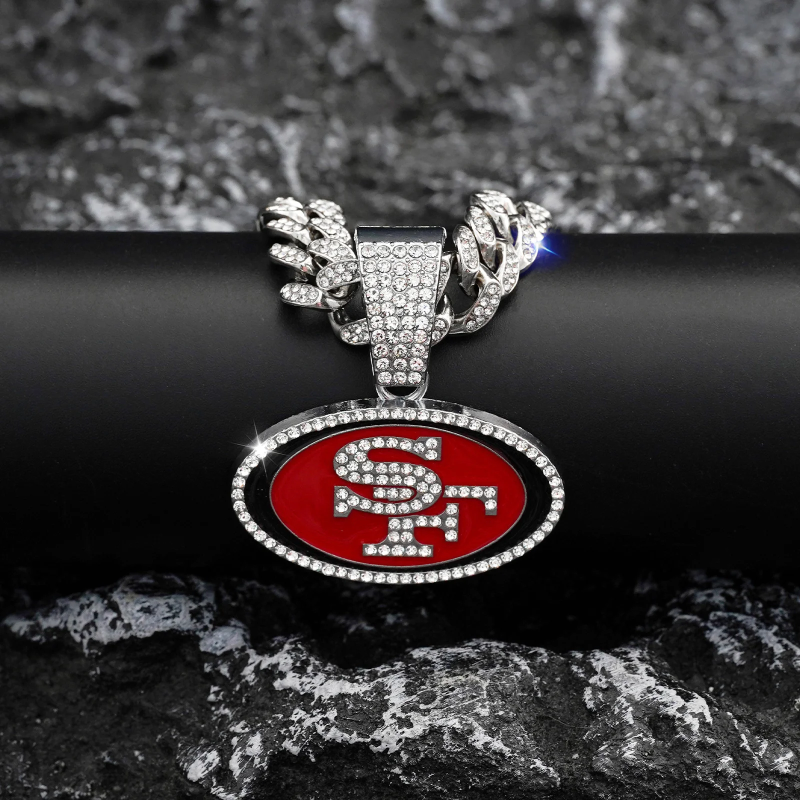 San Francisco 49ers Pendant Necklace - U-jersey