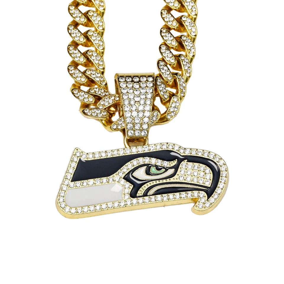 Seattle Seahawks Fan Necklace - U-jersey
