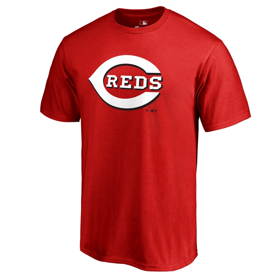 Men's Cincinnati Reds Red Team Wordmark T-Shirt - U-jersey