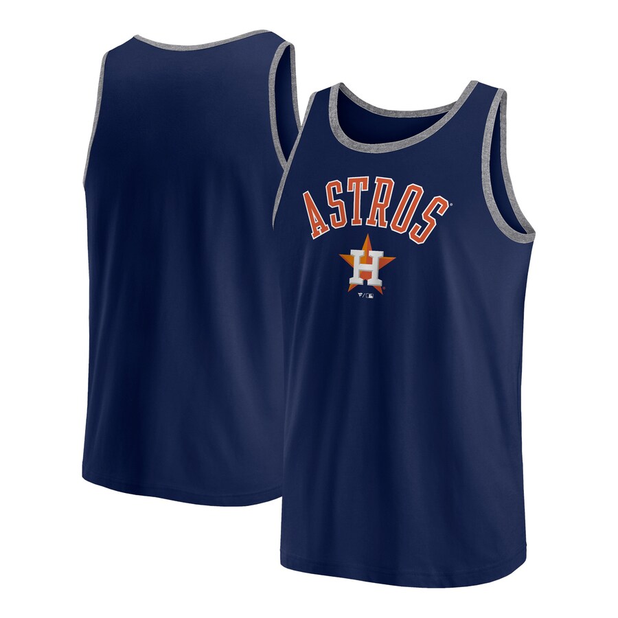 Men's Houston Astros Fanatics Navy Bet Tank Top - U-jersey
