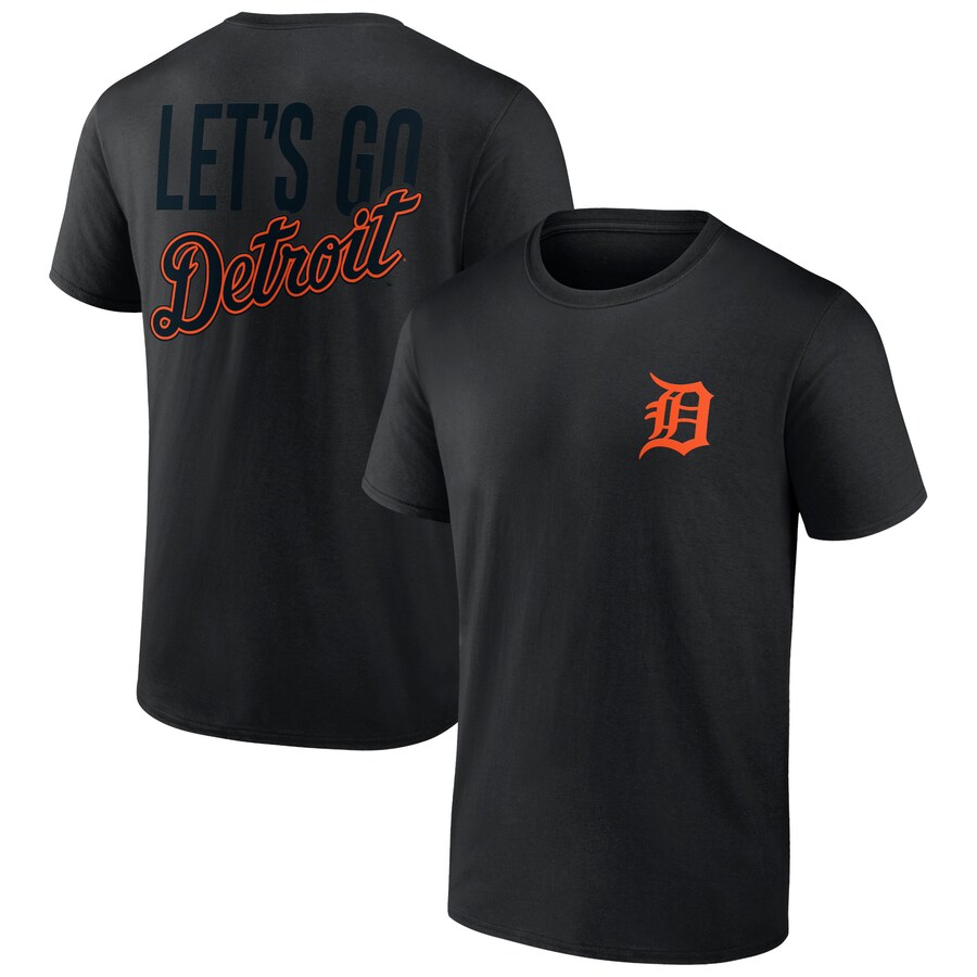 Men's Detroit Tigers Black In It To Win It T-Shirt - U-jersey