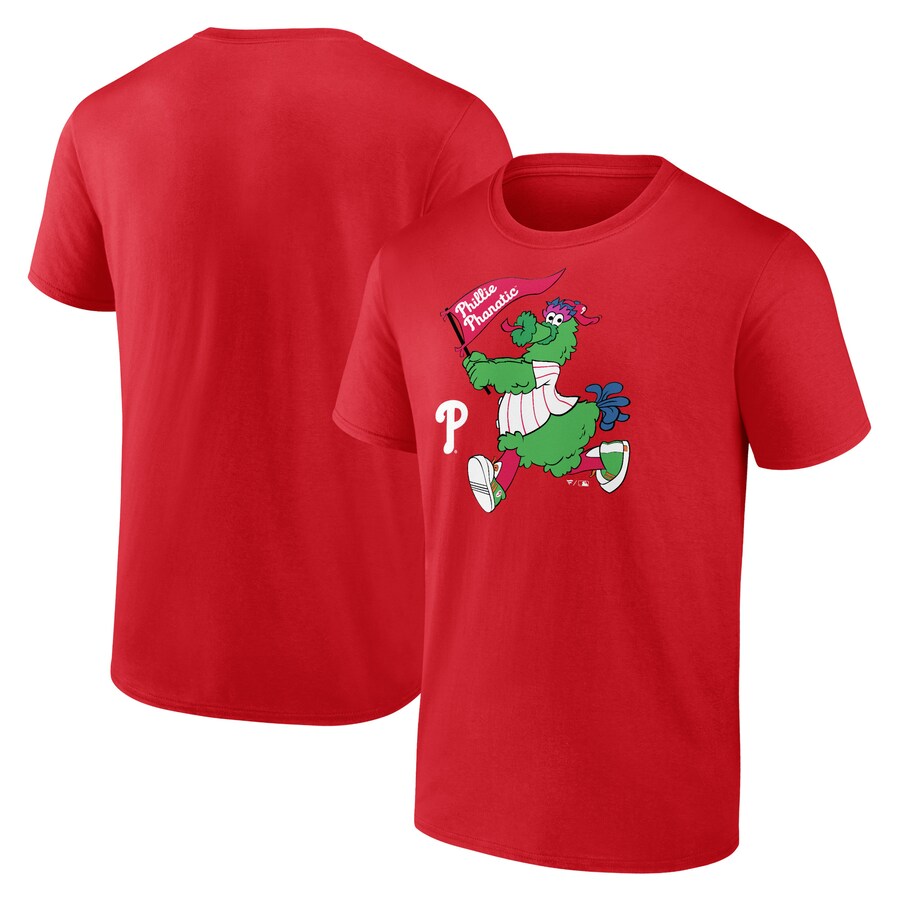Men's Philadelphia Phillies Red Phanatic T-Shirt - U-jersey