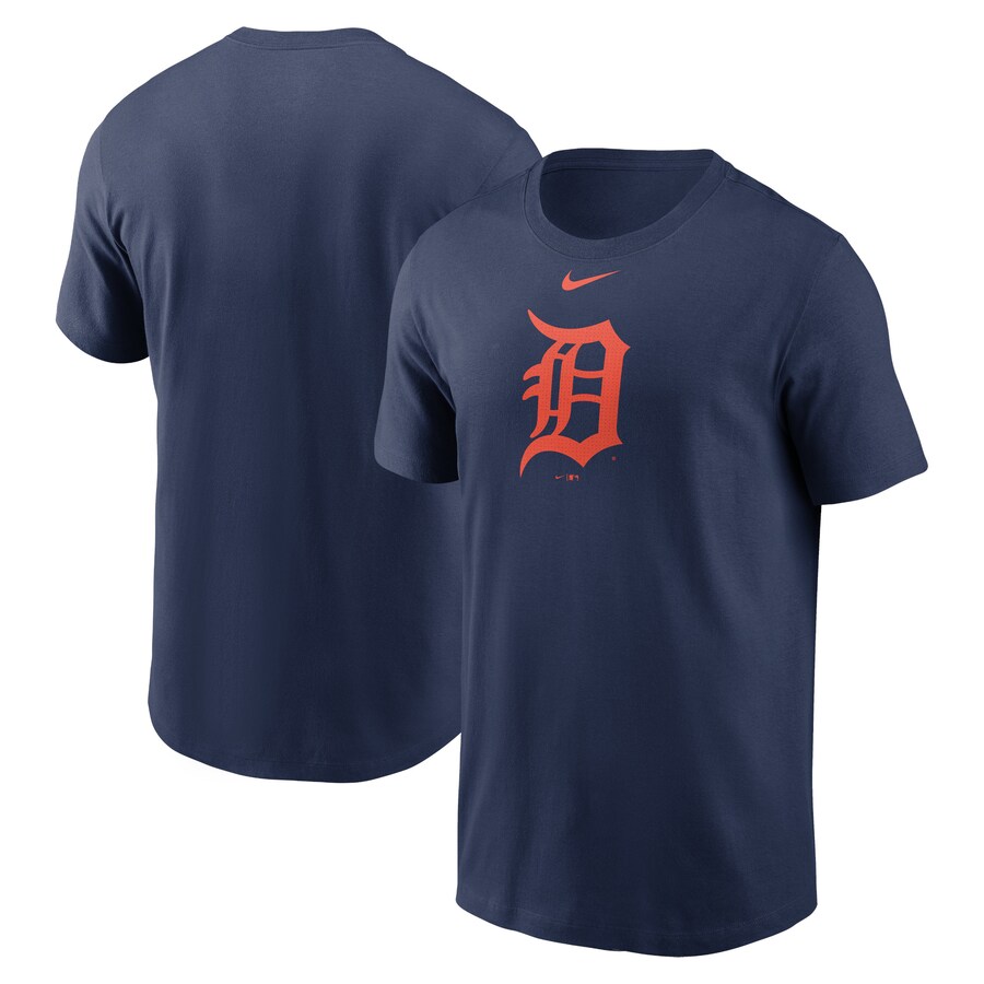 Men's Detroit Tigers Nike Navy Fuse Logo T-Shirt - U-jersey