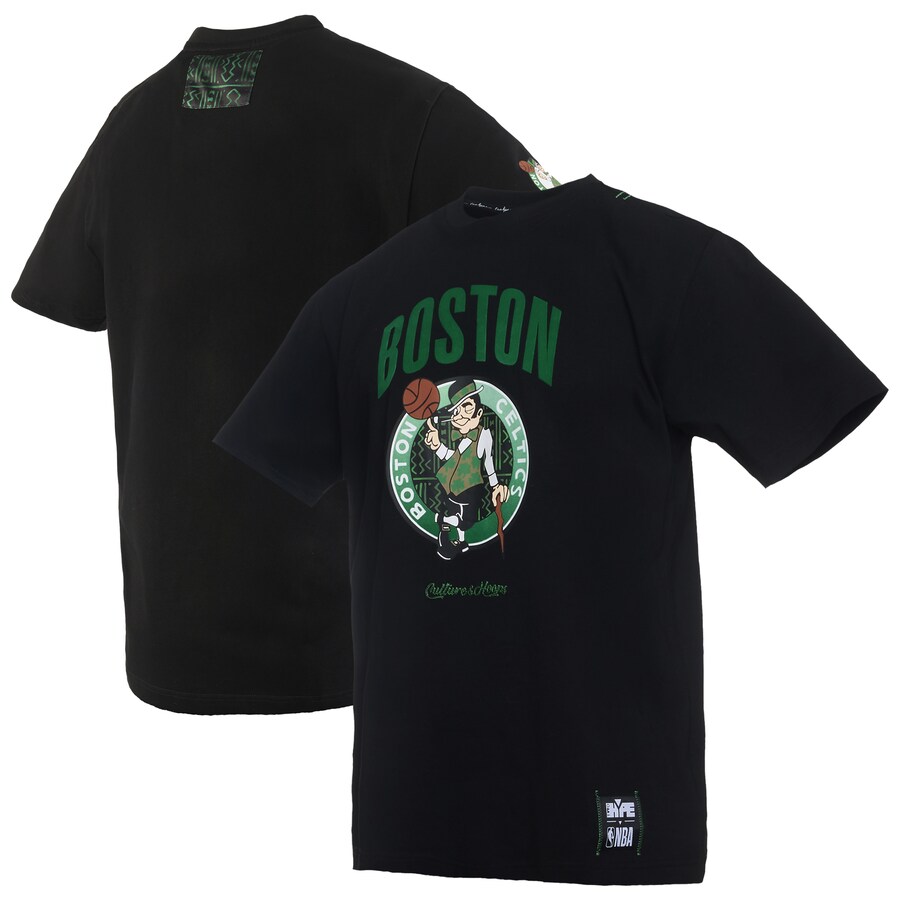 Men's Boston Celtics  NBA x Two Hype Black Culture & Hoops Collection Premium T-Shirt - U-jersey