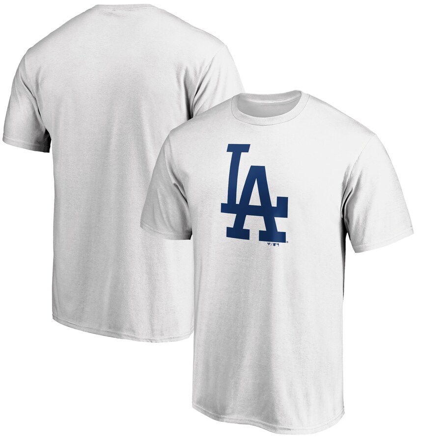 Men's Los Angeles Dodgers White Heart & Soul T-Shirt - U-jersey