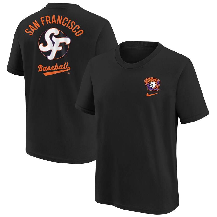 Youth San Francisco Giants Nike Black 2025 City Connect T-Shirt - U-jersey