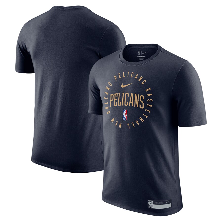 Men's New Orleans Pelicans Nike Navy 2024/25 Legend On-Court Practice Performance T-Shirt - U-jersey
