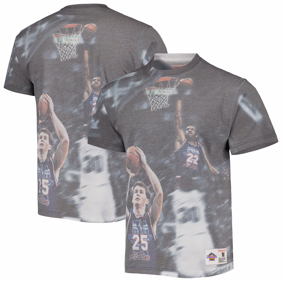 Men's Cleveland Cavaliers Mitchell & Ness Above the Rim Graphic T-Shirt - U-jersey