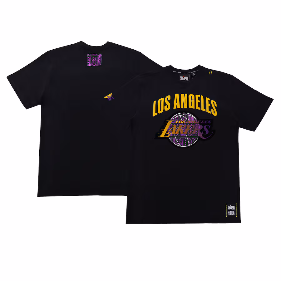 Unisex Los Angeles Lakers  NBA x Two Hype Black Culture & Hoops T-Shirt - U-jersey