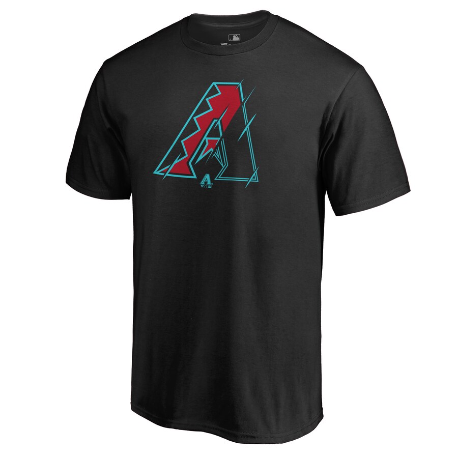 Men's Arizona Diamondbacks Black X-Ray T-Shirt - U-jersey