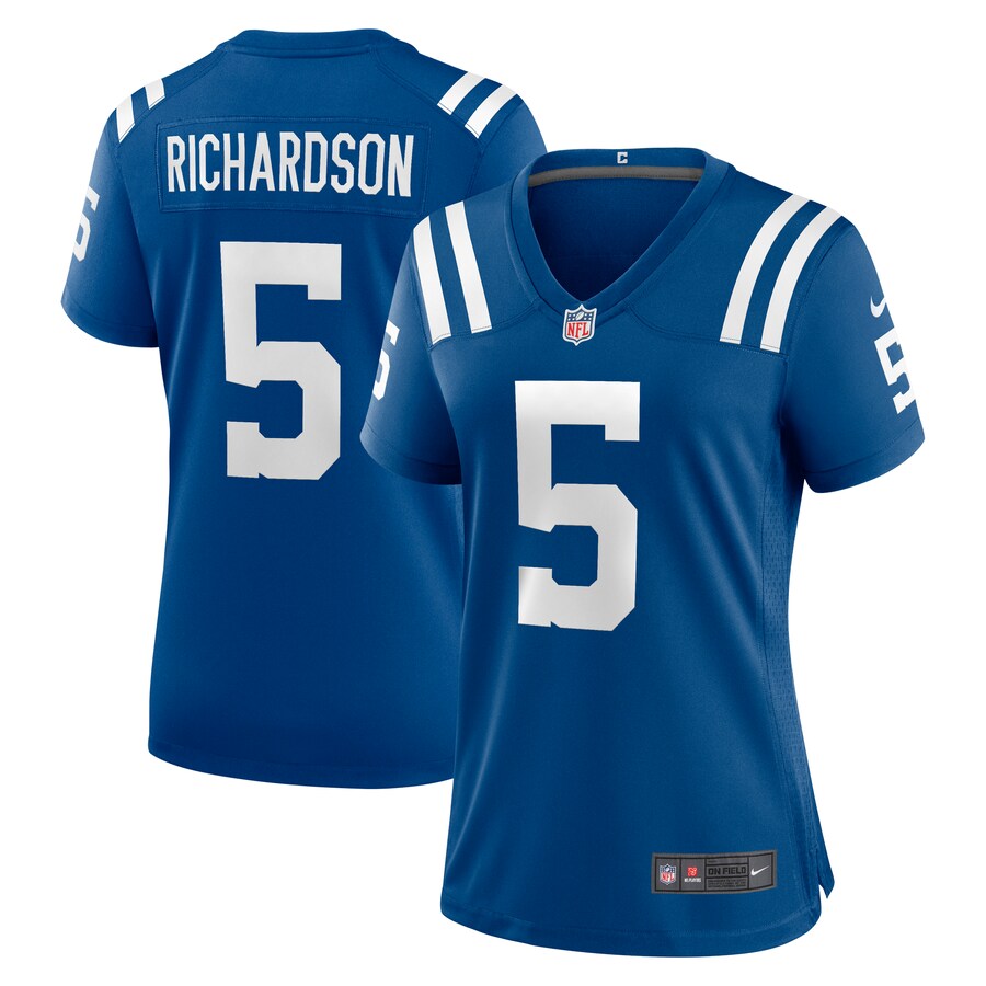 Women's Indianapolis Colts Anthony Richardson Sr. Nike Royal 2023 NFL Draft First Round Pick Team Game Jersey - U-jersey