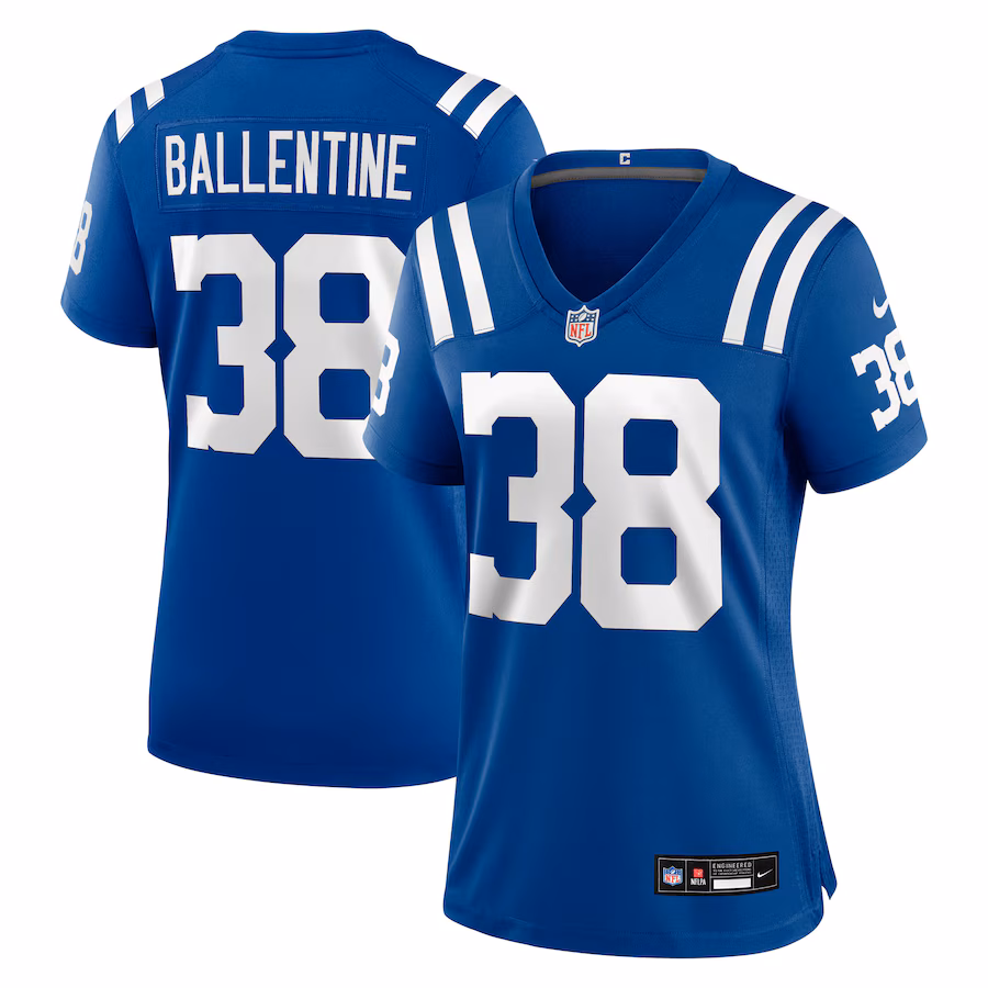 Women's Indianapolis Colts Corey Ballentine Nike Royal Team Game Jersey - U-jersey