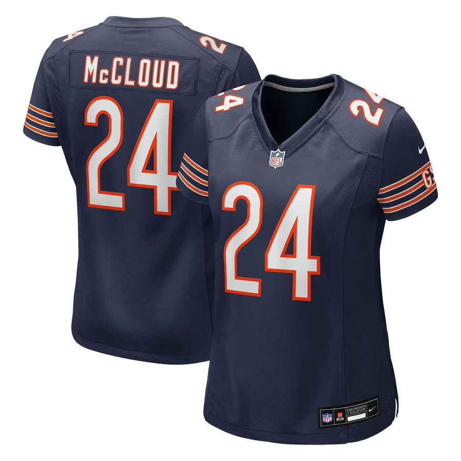 Women's Chicago Bears Nick McCloud Nike Navy Team Game Jersey - U-jersey