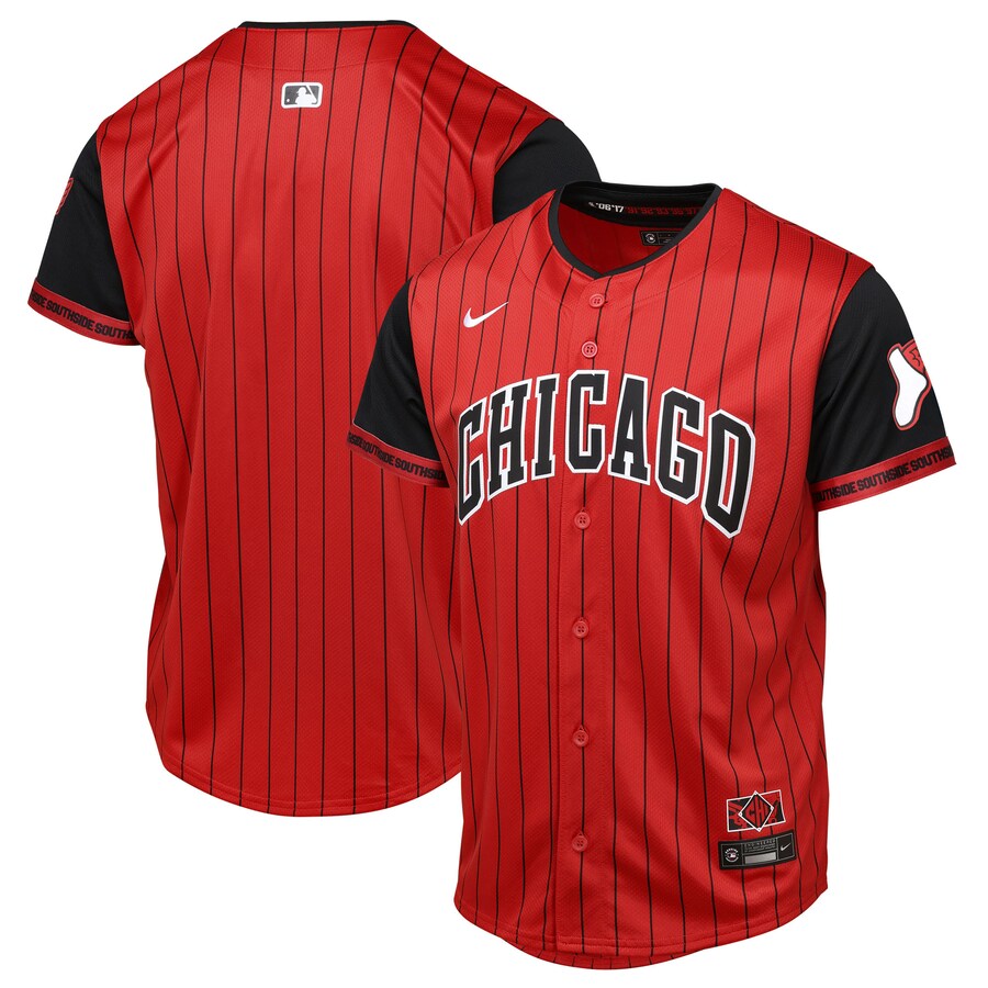 Youth Chicago White Sox  Red/Black 2025 City Connect Limited Jersey - U-jersey