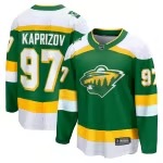 Men's Minnesota Wild Kirill Kaprizov Fanatics Green Alternate Premier Breakaway Player Jersey - U-jersey