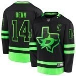 Men's Dallas Stars Jamie Benn Fanatics Branded Black 2020/21 Alternate Premier Breakaway Player Jersey - U-jersey