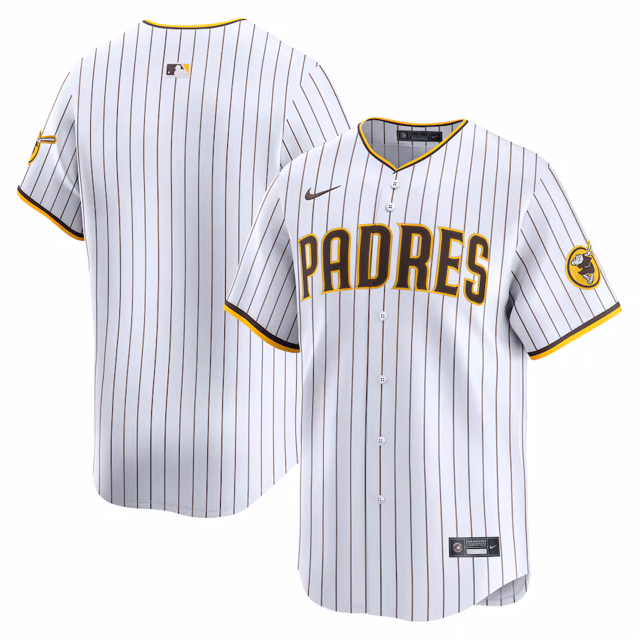 Youth San Diego Padres Nike White Home Limited Jersey - U-jersey