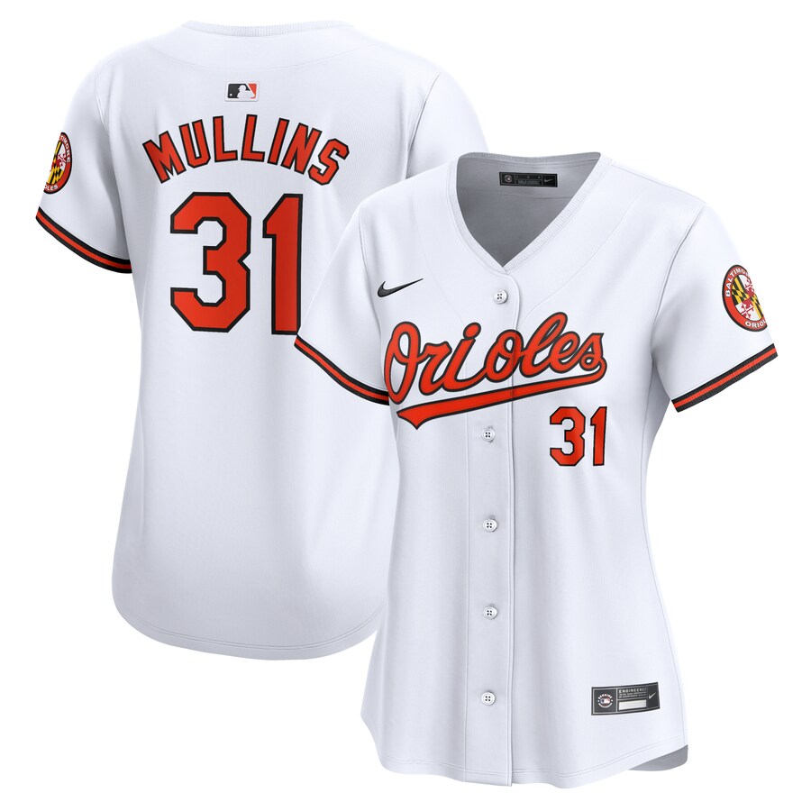 Women's Baltimore Orioles Cedric Mullins Nike White Home Limited Player Jersey - U-jersey