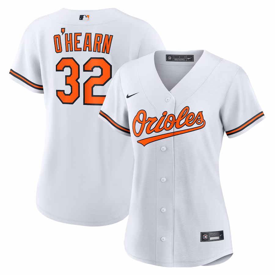 Women's Baltimore Orioles Ryan O'Hearn Nike White Home Replica Jersey - U-jersey