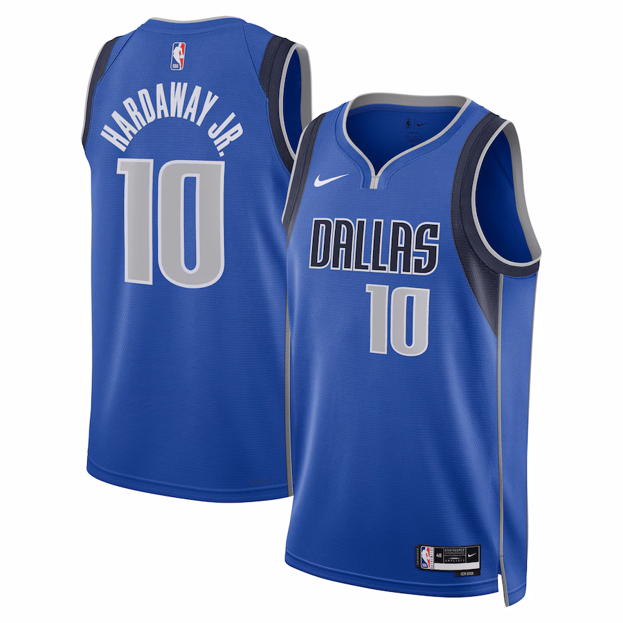 Unisex Dallas Mavericks Tim Hardaway Jr. Nike Blue Swingman Replica Jersey - Icon Edition - U-jersey