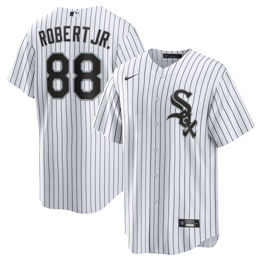 Men's Chicago White Sox Luis Robert Nike White Replica Player Name Jersey - U-jersey