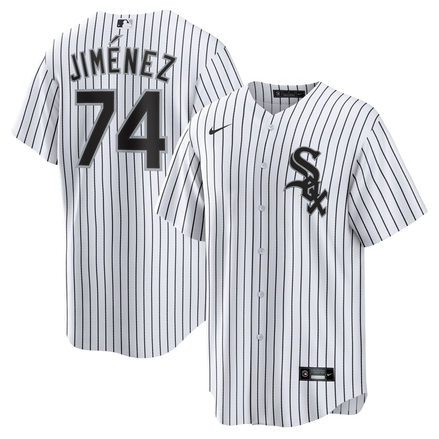 Men's Chicago White Sox Eloy Jimenez Nike White Home Replica Player Name Jersey - U-jersey