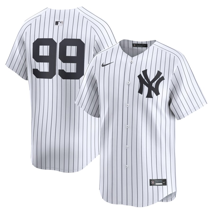 Men's New York Yankees Aaron Judge Nike White Home Limited Player Jersey - U-jersey